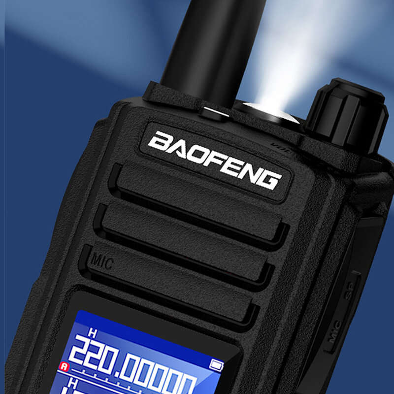 Baofeng UV27 10W Walkie Talkie 999 Channels UV Dual Band Portable CB Ham Radio with LED Flashlight F