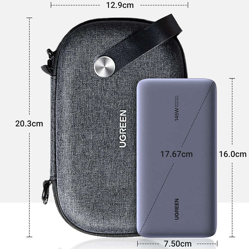 UGREEN Case Electronic Organiser Bag Travel Organisation Power Bank Storage Protective Case for Mous