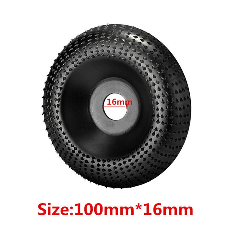 100MM Woodworking Grinding Disc 16mm Versatile Stainless Steel Polishing Tool for Precision Craftsma
