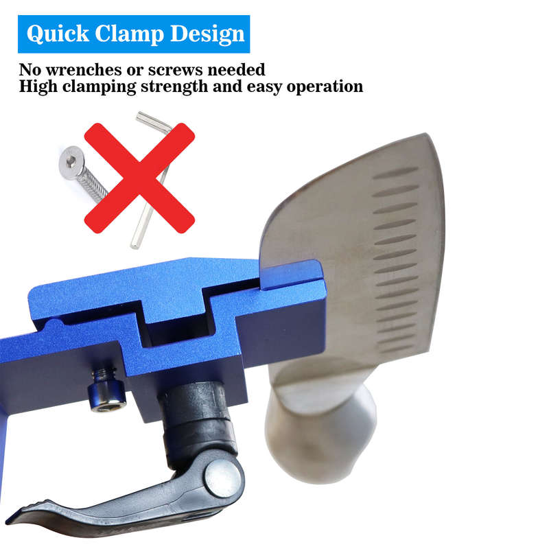 Portable Cutter Sharpener Sharpening System Tools Fix-angle Whetstone Grinder with Grind Stones