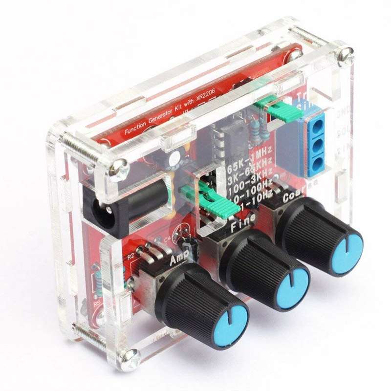 Geekcreit XR2206 Function Signal Generator DIY Kit Sine Triangle Square Output