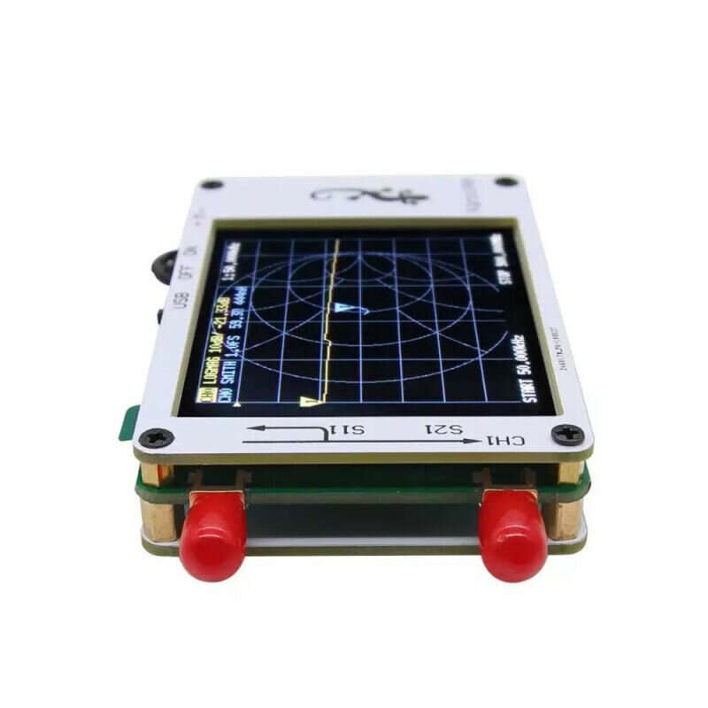 NanoVNA Vector Network Analyzer 2.8 inch Standing Wave Ratio 50KHz-900MHzHF Short Board Analyzer