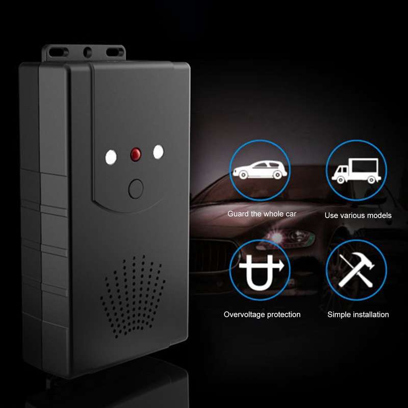Ultrasonic Car Rat Repellent Engine Compartment Indoor Warehouse Mouse Rodent Repellent Ultrasonic W