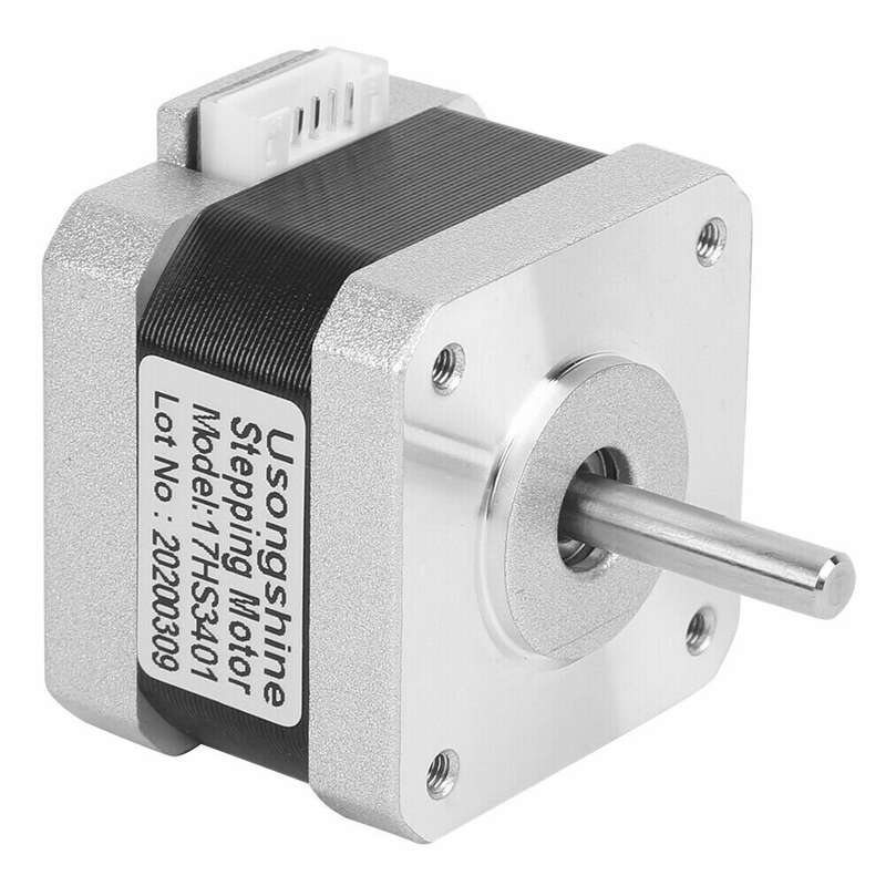 17HS3401 34mm Nema 17 Stepper Motor 42 Motor 42BYGH 1.3A 28N.cm 4-lead for 3D Printer CNC Laser Engr