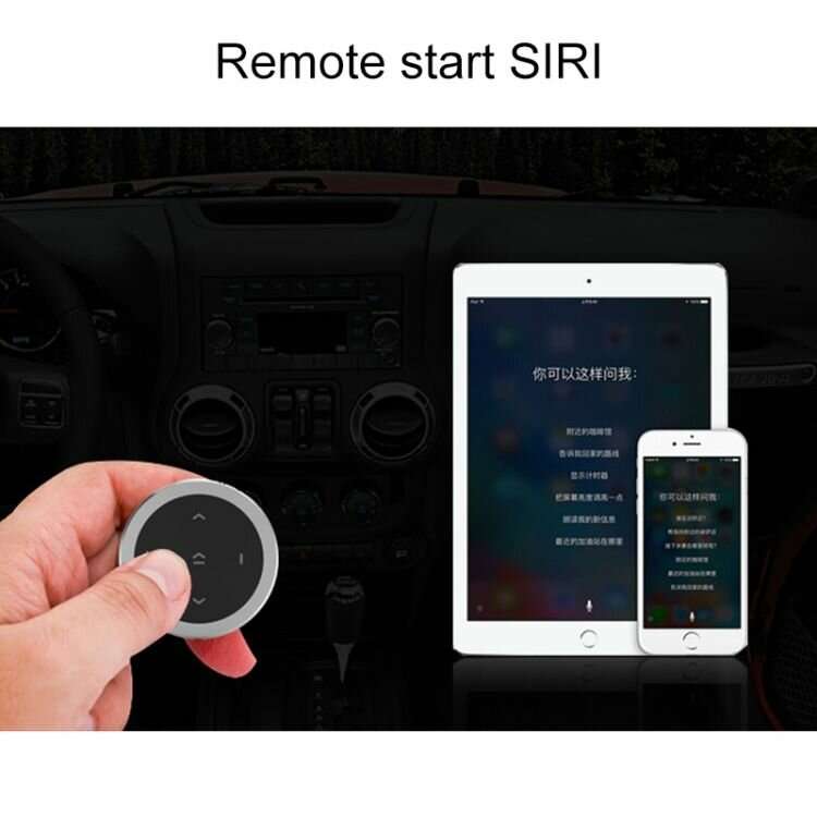 Car Wireless Bluetooth Controller Mobile Phone Multimedia Multi-functional Steering Wheel Remote Con