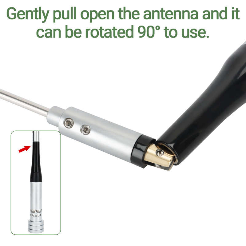 AR-507 High Gain Antenna 144/430MHz Mobile Radio Antenna 74CM PL259 Connector 150W Strong Signal Rec