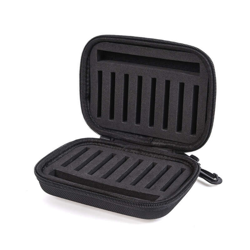ZANLURE Portable Fly Fishing Lure Box Spinner Spoon Bait Trout Flies Fish Hook EVA Hard Storage Case
