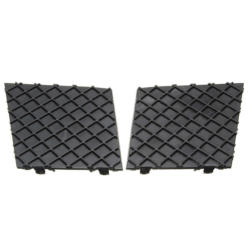 2pcs Front Bumper Lower Mesh Grill Trim Cover Left and Right For BMW E60 E61M