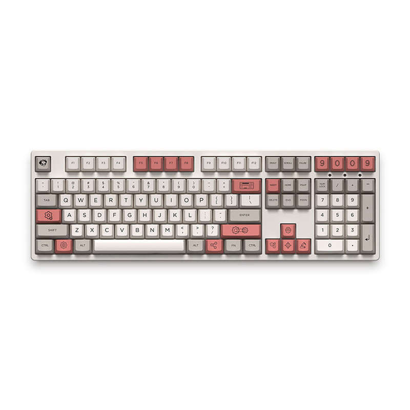 AKKO 38 Keys 9009 Retro Supplement Keycap Set R2 OEM Profile PBT Sublimation Keycaps for Mechanical