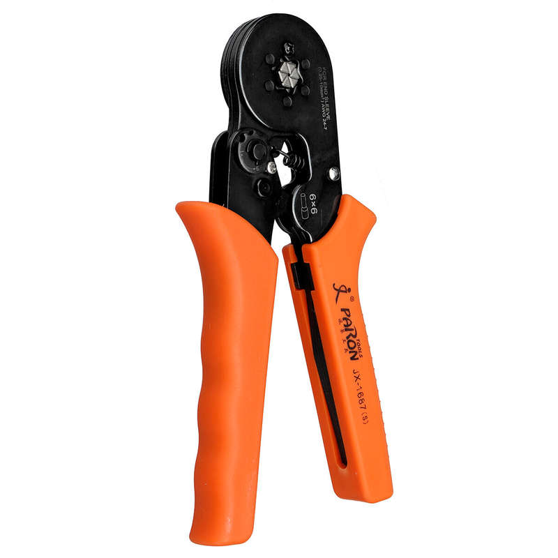 PARON JX-1687S Ratchet Type Labor-Saving 6 Side Terminal Crimping Plier