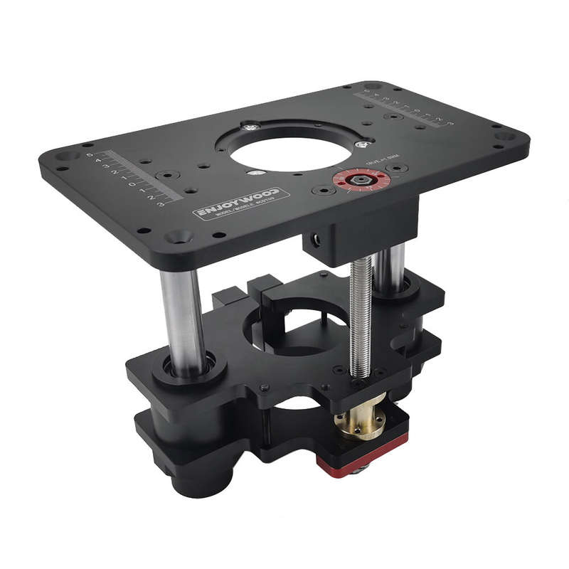 ENJOYWOOD GD7 PRO Router Lift for 65mm/69mm Wood Router for Router Table Set Up Lift with Router Pla