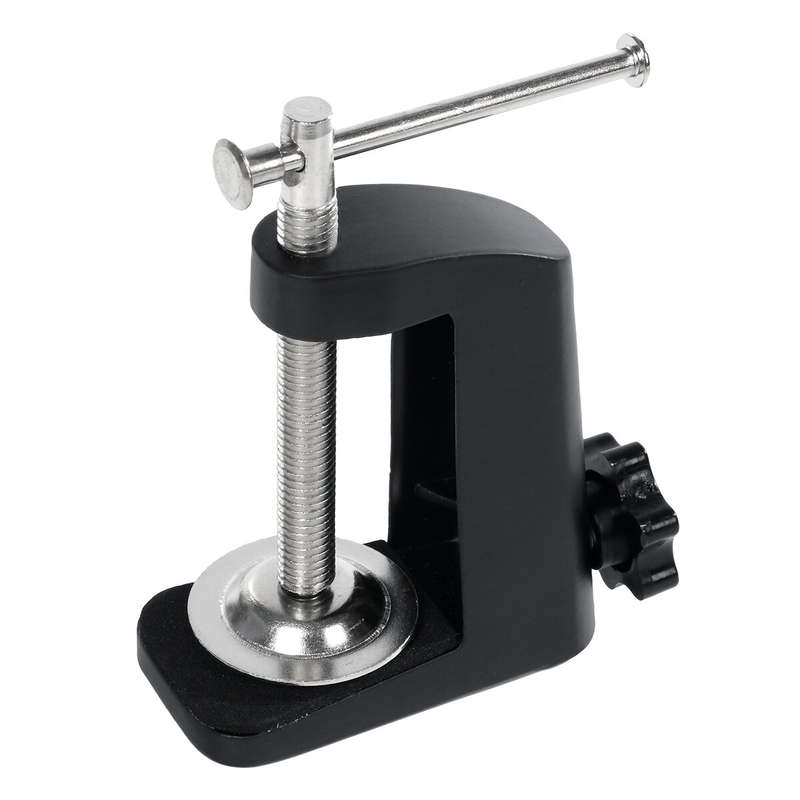 37+37cm Length Magnifying Glass Repair Lamp 3 Color LED Cold Light Beauty Tattoo Clip Table Lamp