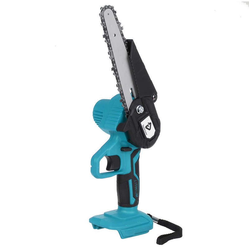 Doersupp 6 Inch Cordless Electric Chain Saw Chainsaw 3000W Mini Woodworking Wood Cutter One-Hand Saw
