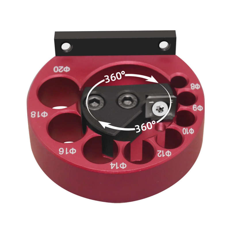 Adjustable Dowel Maker Jig Kit 8-20mm Perfect for Efficient Precision Woodworking and Round Rod Craf