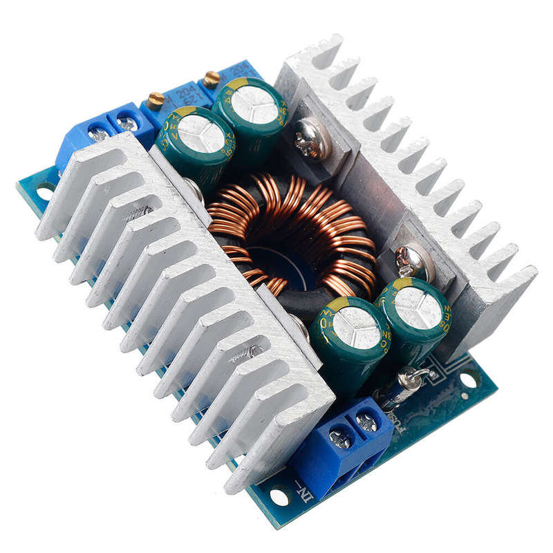 5pcs Geekcreit DC-DC 8A DC5-30V 150KHz Automatic Step Up Step Down Adjustable Power Module Voltage R
