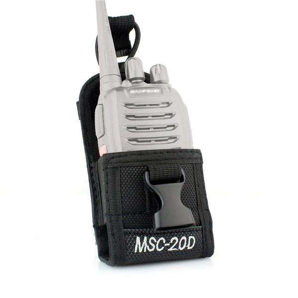 MSC-20D Multi-function Radio Case Holder for Baofeng H777 BF-666S/777S/888S Kenwood Yaesu Icom Motor