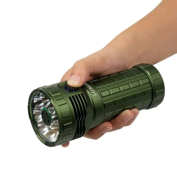 LUMINTOP Mach 4695 V2 26000LM Super Bright Strong Flashlight with 32000mAh 46950 Battery, Cooling Fa
