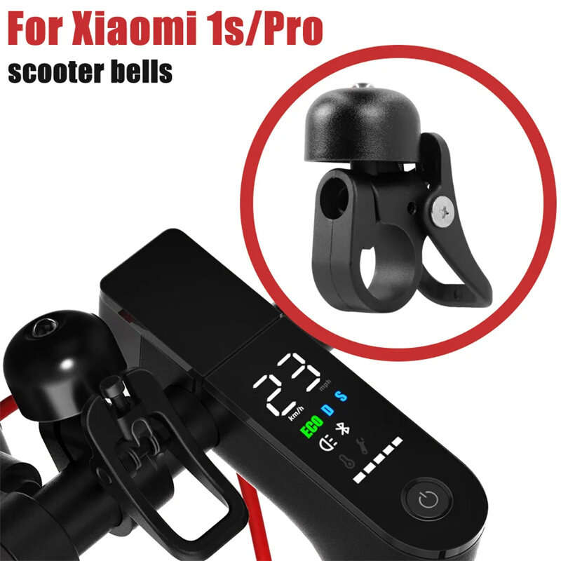 XANES Aluminum Alloy Horn Bell Ring General Compatible with Xiaomi Mijia M365 Electric Scooter Bicyc