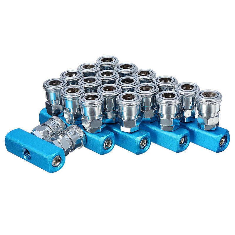 Machifit C-type Pneumatic Connector SMV SMY Round Tee SML Trachea Quick Joint Compressor Fittings