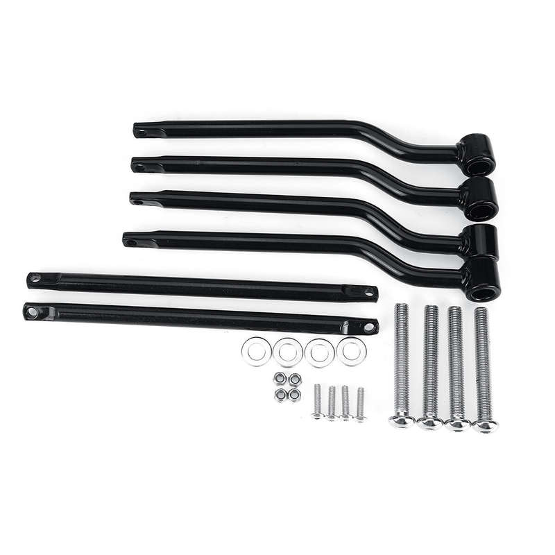Motorcycle Saddle Bag Support Bars Mounts Bracket Kits For Harley For Honda For Suzuki For Yamaha Fo