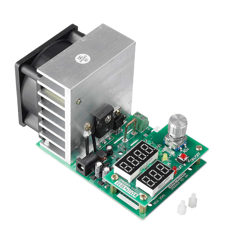 Original ZHIYU 60W / 110W 9.99A 30V Constant Current Electronic Load Aging Battery Capacity Tester