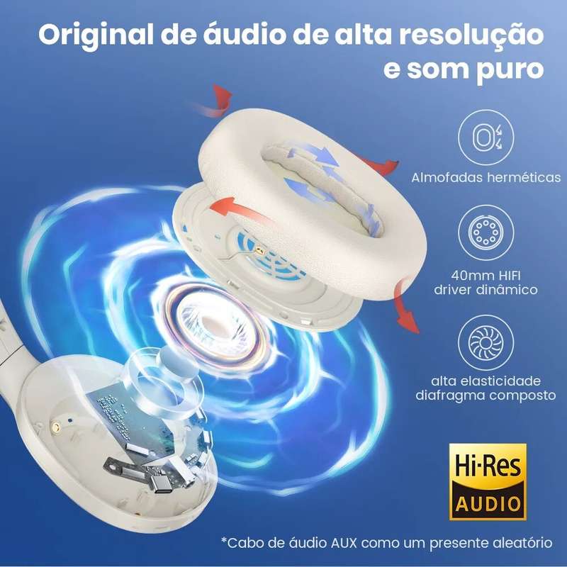 Haylou S35 ANC bluetooth 5.2 Headphone Wireless Headset 42dB Noise Cancellation 40mm Driver 60H Play
