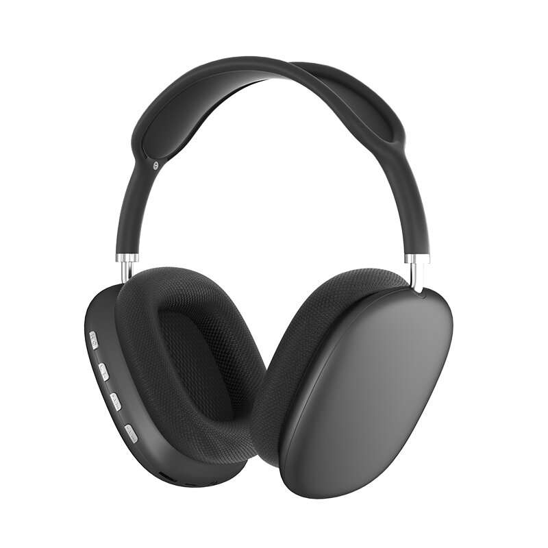 P9 Wireless bluetooth 5.1 Headphones HiFi Stereo Deep Bass Telescopic Metal Arm Gaming Headphones wi
