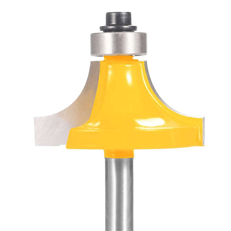 6.35mm Shank Router Bits Set Corner Round Over High quality Alloy Corner Rounding Milling Cutter Wit