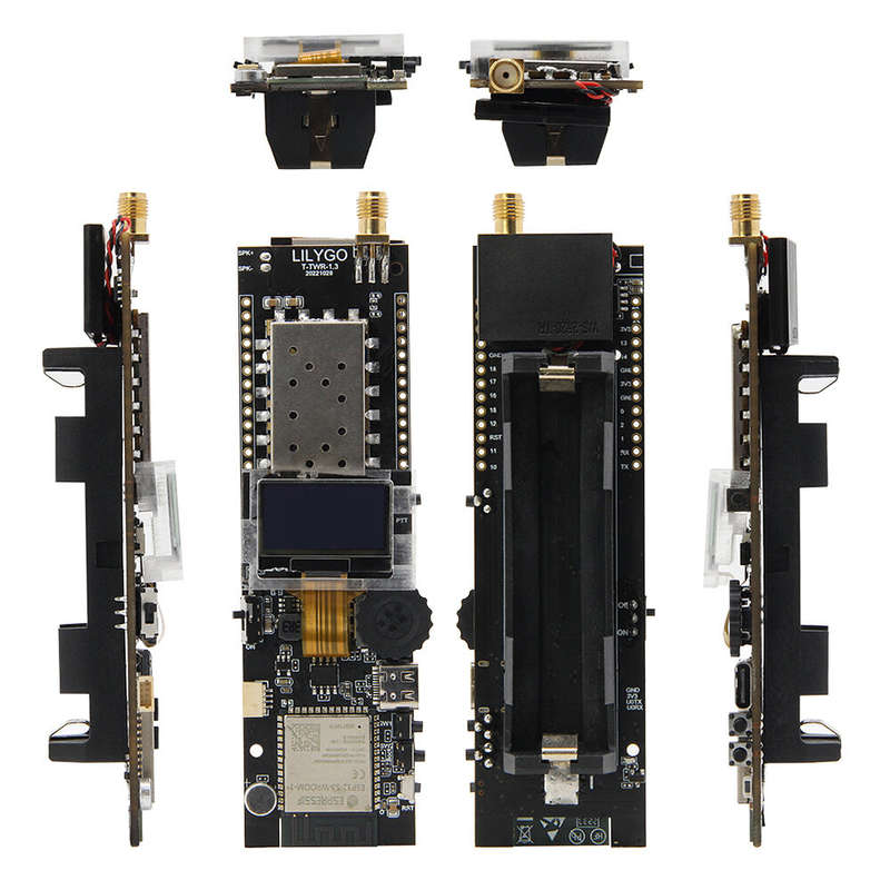 LILYGO T-TWR ESP32-S3 Development Board Walkie-Talkie Module UHF 400~480MHz VHF134~174MHz 350 320~40