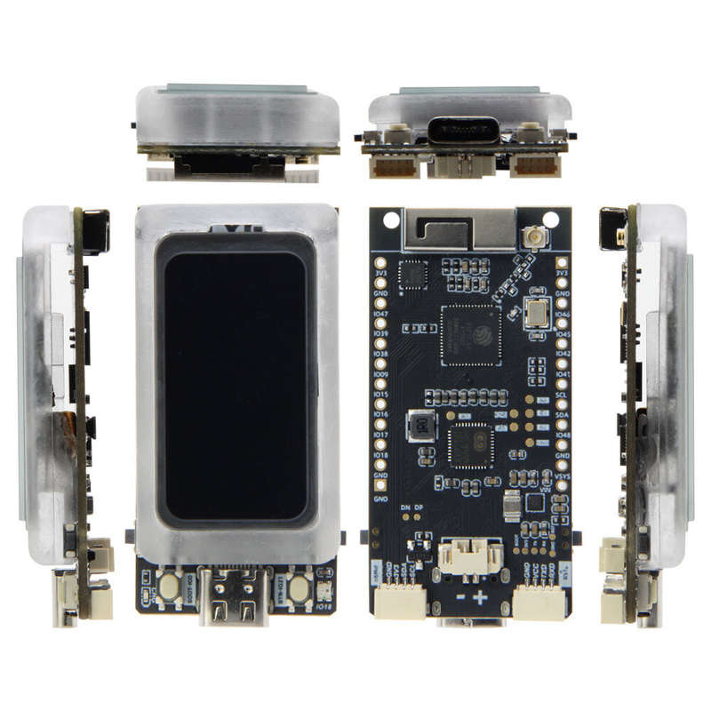 LILYGO T-Display-AMOLED-Lite ESP32-S3 Development Board 1.47 inch RM67162 AMOLED Display ESP32-S3R8