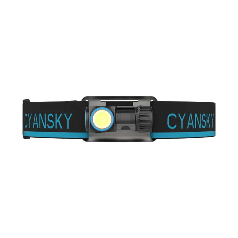 CYANSKY HS3R 1100lm Mini L-Shaped Multifunctional Rechargeable Headlamp with Red Light Lightweight U