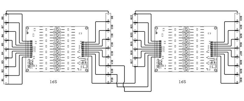 Active Equalizer Balancer 5A 12-16S Capacitive Li-ion Lifepo4 LTO Battery Equalizer Energy Transfer