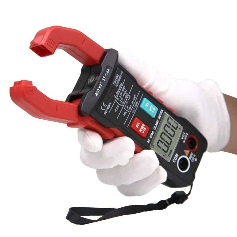 Digital Clamp meter ZT-QB4 4000 count multimeter voltmeter AC Ammeter Resistance Frequency Capacitan