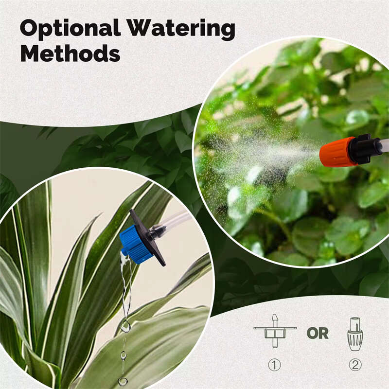 MoesHouse Tuya WiFi Watering Pump Timer Device Irrigation System Garden Tools Sprinkler Wired Design