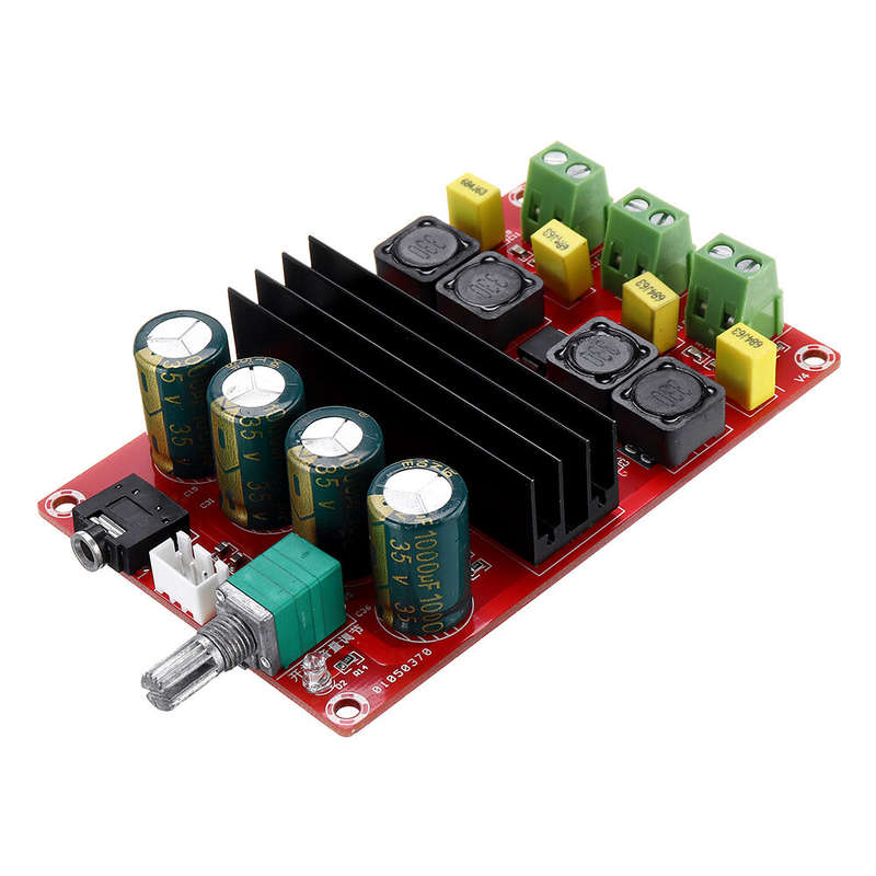 XH-M190 TDA3116D2 2x100W High Power Digital Power Amplifier Board TPA3116 Dual Channel Amplifier Boa