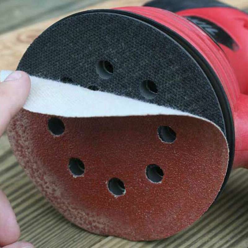 50PC 5 Inch 125mm 8 Holes Abrasive Sand Discs 80 180 240 320 400 800 1000 1500 2000 3000 Grit Sandin