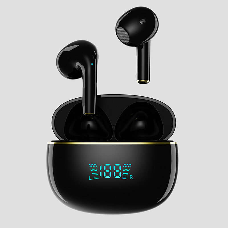D178 TWS Earbuds Wireless bluetooth Earphone LED Digital Display HiFi Stereo Earbuds Sports Headphon