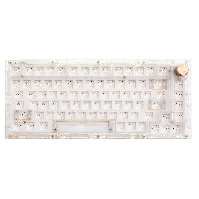 Gamakay SN75 75% Mechanical Keyboard Kit VIA Programmable Hot Swap Tri-Mode bluetooth/Type-C/2.4G Wi