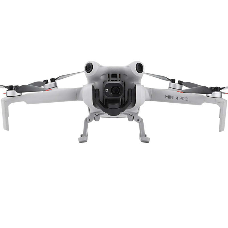 BRDRC Foldable Extended Heighten 25mm Landing Gear Skid Legs Protector Support for DJI Mini 4 PRO RC