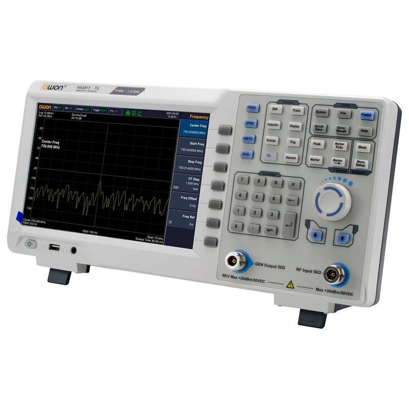 OWON XSA815-TG 9kH-1.5GHz 9Inch TFT LCD Display Spectrum Analyzer + Tracking Generator Support USB L