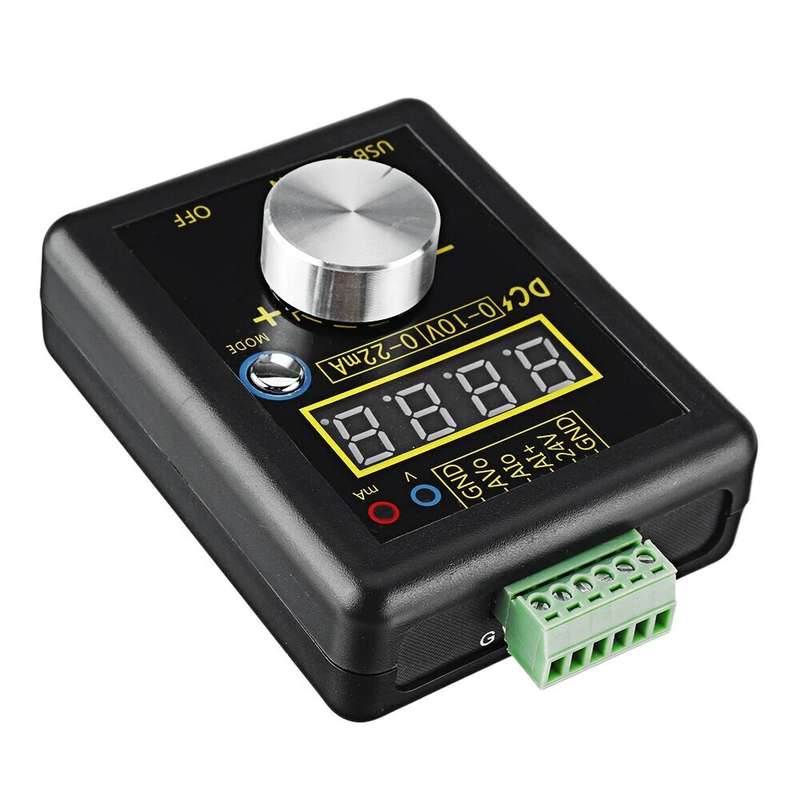 FNIRSI SG002 Digital 4-20mA 0-10V Voltage Signal Generator 0-20mA Current Transmitter Professional E