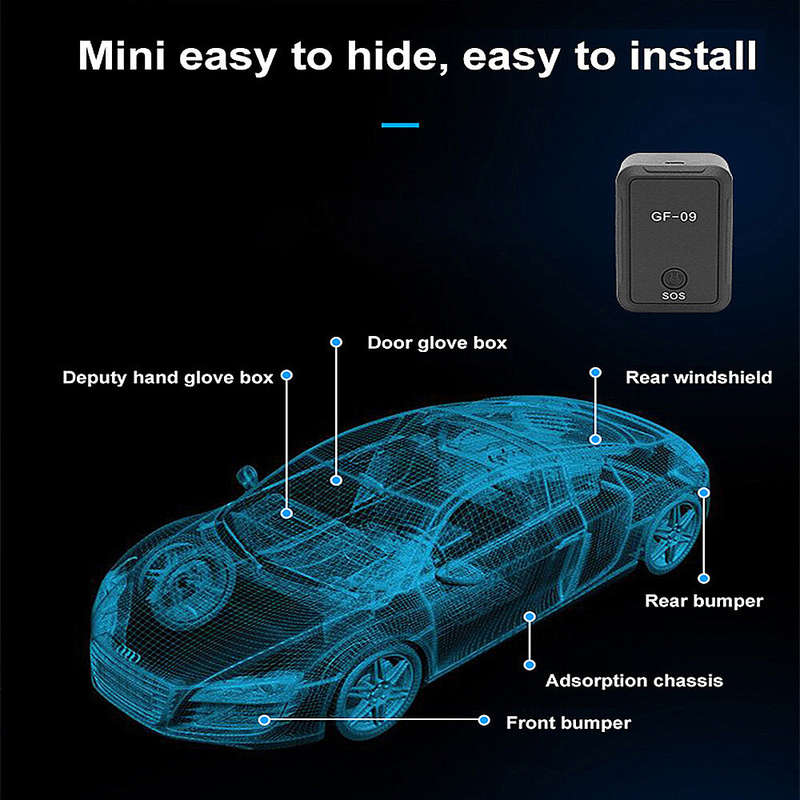 GF09 Mini GPS Locator APP Remote Control Anti-lost Device for Car/Kid/Elder WiFi LBS AGPS Precision