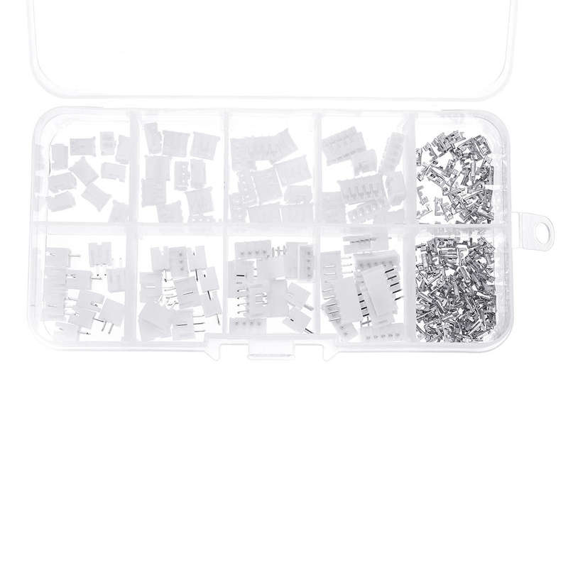 1150pcs PH2.0 2p 3p 4p 5 pin 2.0mm Pitch Terminal Kit / Housing / Pin Header JST Connector Wire Conn