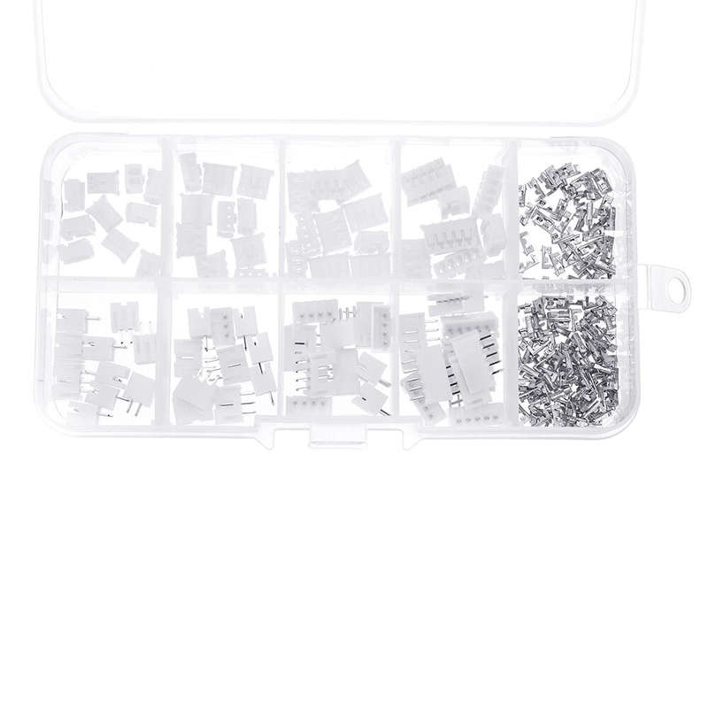 230pcs PH2.0 2p 3p 4p 5 pin 2.0mm Pitch Terminal Kit / Housing / Pin Header JST Connector Wire Conne