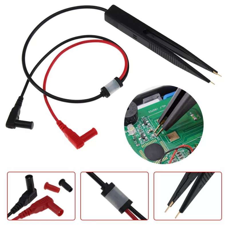 3pcs ANENG SMD Chip Component LCR Testing Tool Multimeter Pen Tweezer