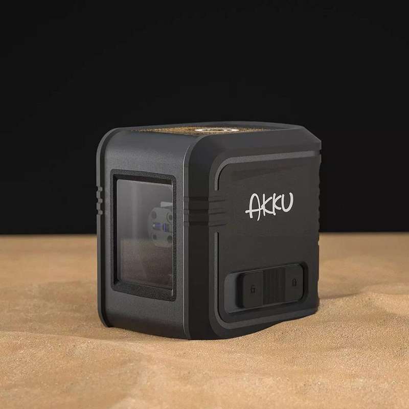 AKKU Laser Level Self-Leveling 360 Horizontal Vertical Cross Super Powerful Red Infrared laser For S