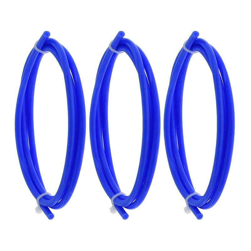 TWO TREES 3PCS 1Meters Blue PTFE Tube + 3 PC4-M6 Pneumatic Connector + 3 PC4-M10 Connectors for 3D P