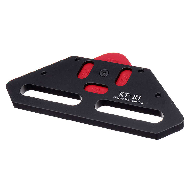 Drillpro KE-R1 Quick Change Wood Panel Radius R15/R20/R25/R30/C15/C20/C25/C30 Quick-Jig Router Table