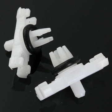 10xCar Roof Rain Gutter Moulding Trims Fastener Clips For BMW E46
