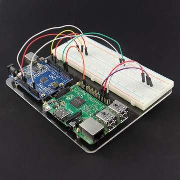 Experimental Platform For Raspberry Pi Model B And UNO R3 Geekcreit for Arduino